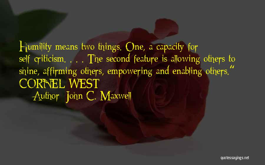 Enabling Yourself Quotes By John C. Maxwell