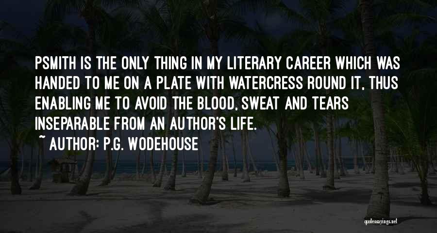 Enabling Yourself Quotes By P.G. Wodehouse