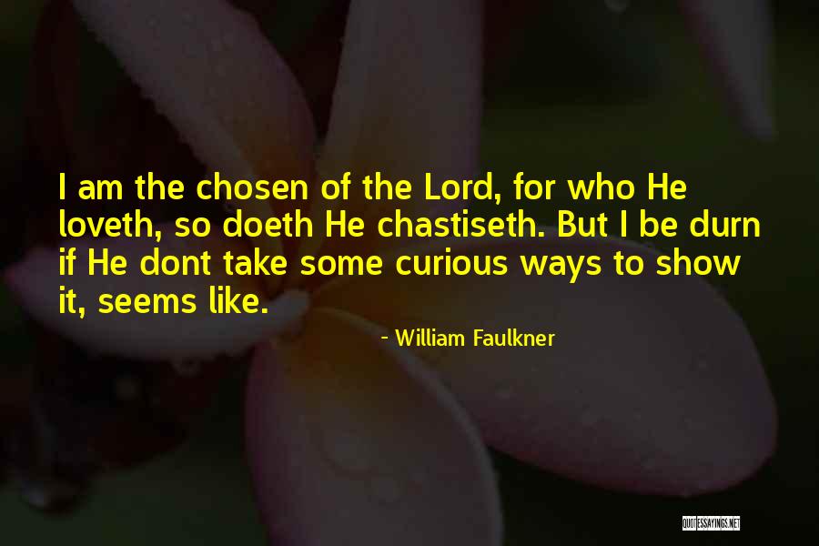 Encantadores De Vida Quotes By William Faulkner