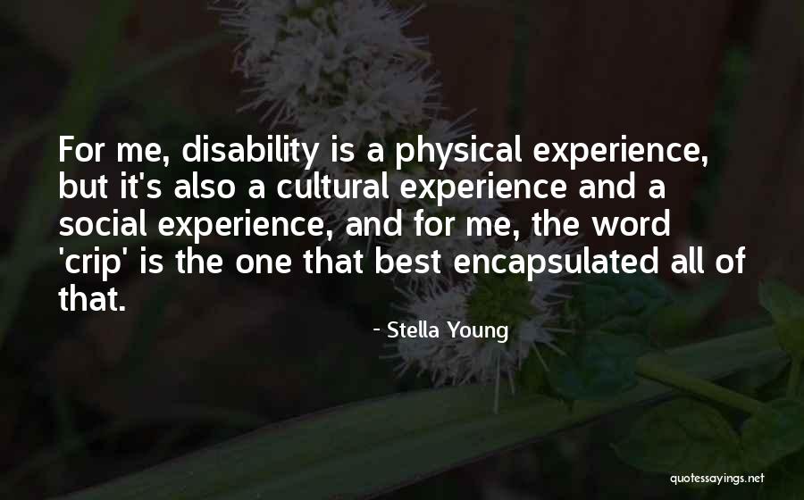 Encapsulated Quotes By Stella Young Encapsulated Quotes By Stella Young