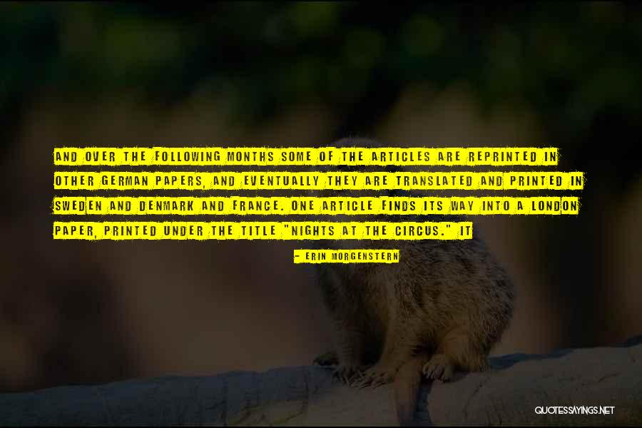 Encargos En Quotes By Erin Morgenstern Encargos En Quotes By Erin Morgenstern