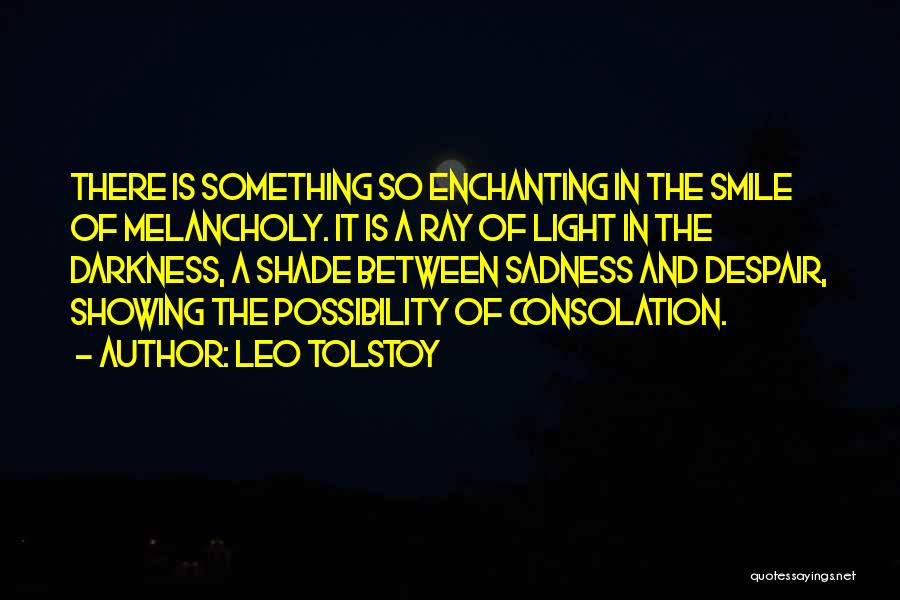 Enchanting Smile Quotes By Leo Tolstoy