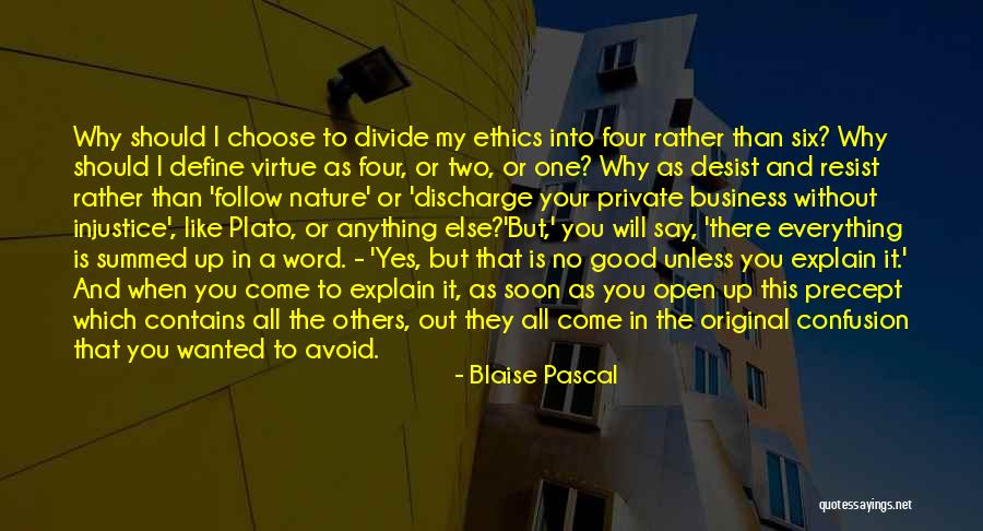 Enclosed Quotes By Blaise Pascal