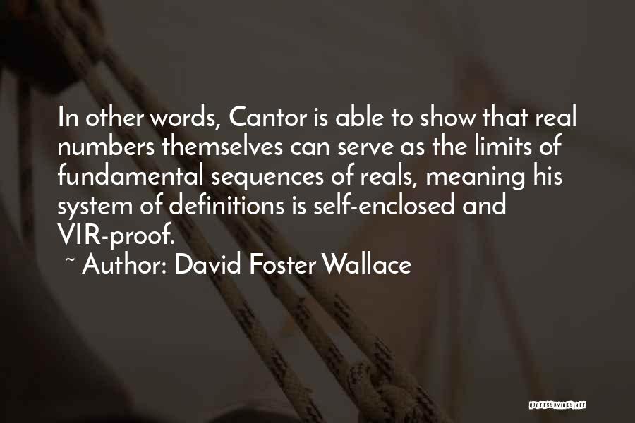 Enclosed Quotes By David Foster Wallace