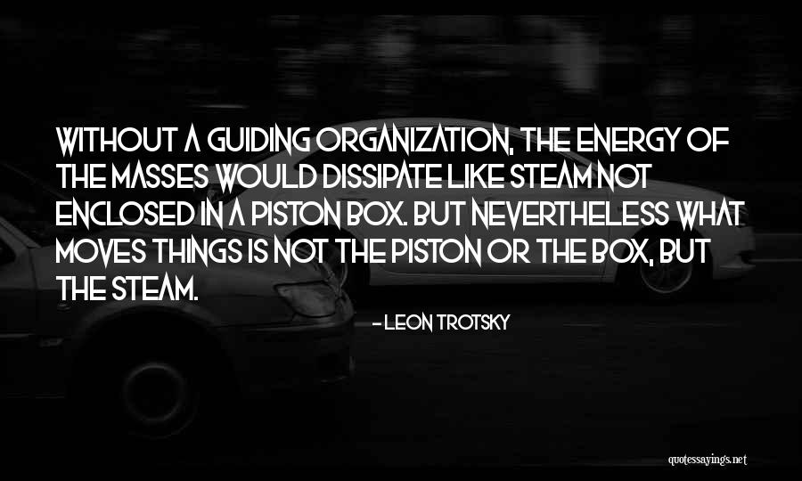 Enclosed Quotes By Leon Trotsky