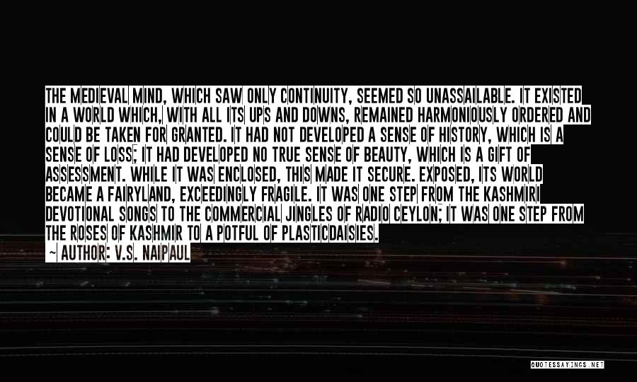 Enclosed Quotes By V.S. Naipaul