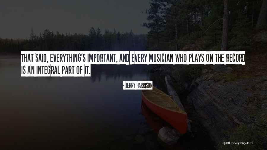Encomendada Con Quotes By Jerry Harrison Encomendada Con Quotes By Jerry Harrison
