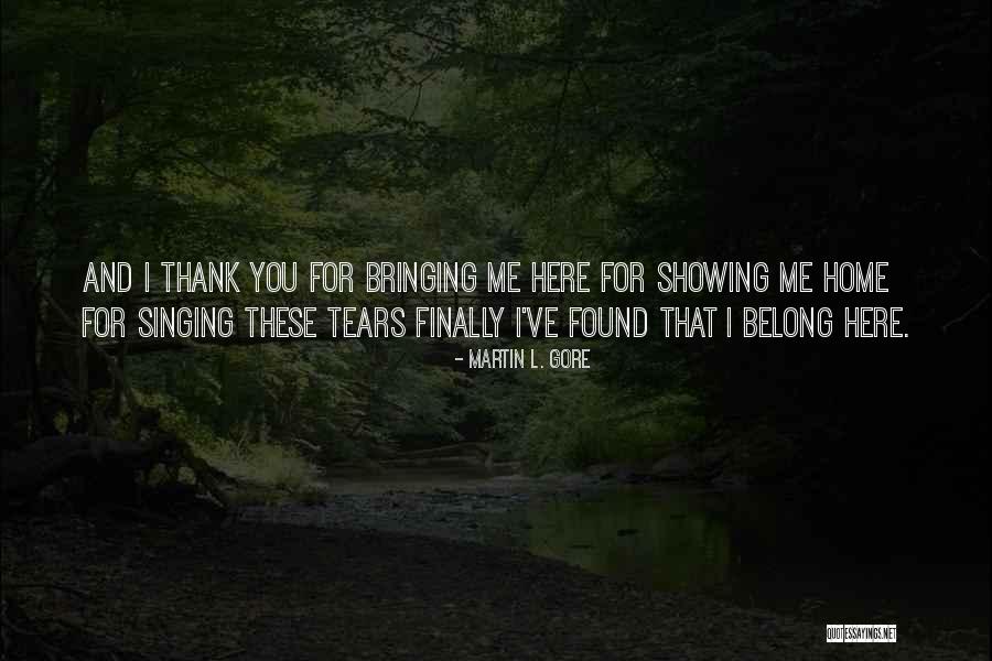 Encontre O Quotes By Martin L. Gore Encontre O Quotes By Martin L. Gore