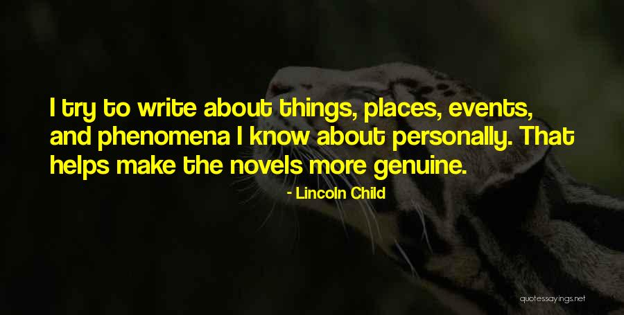Encostas Do Atlantico Quotes By Lincoln Child