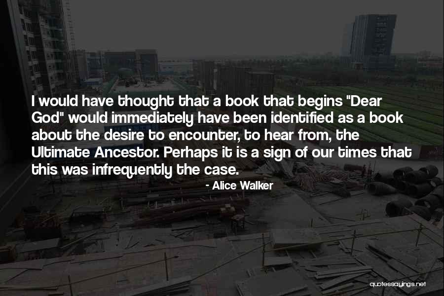 Encounter God Quotes By Alice Walker Encounter God Quotes By Alice Walker