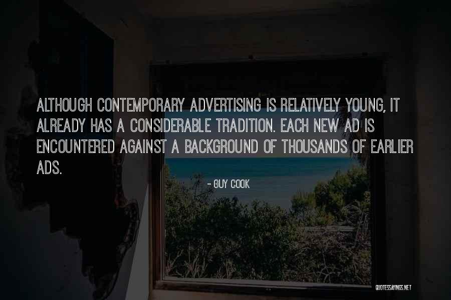 Encountered Quotes By Guy Cook