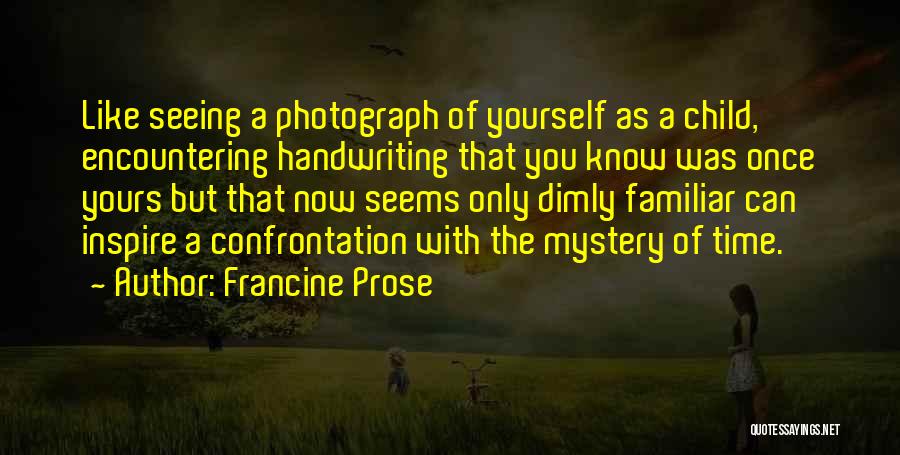 Encountering Quotes By Francine Prose