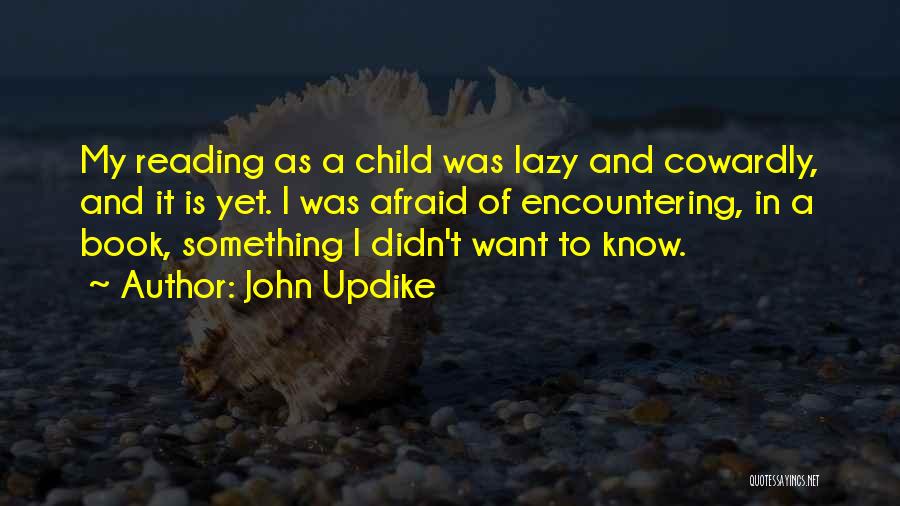 Encountering Quotes By John Updike