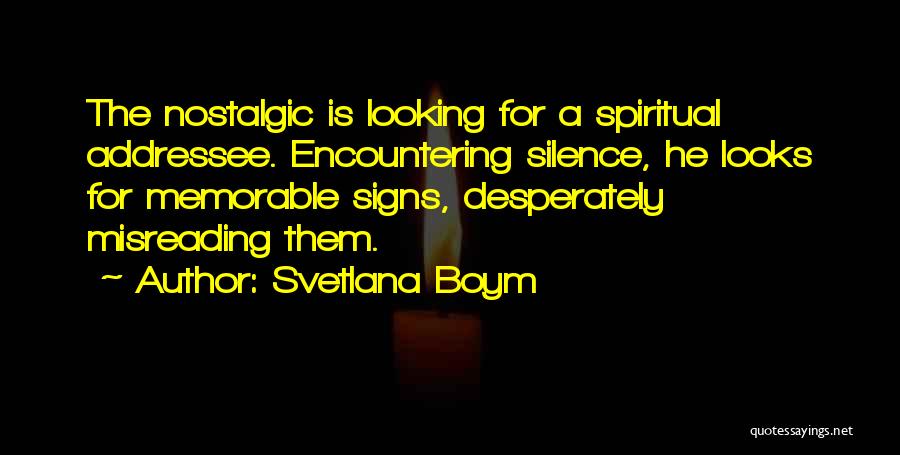 Encountering Quotes By Svetlana Boym