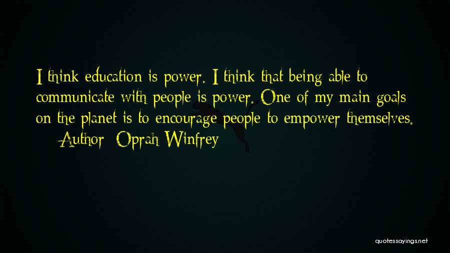 Encourage Quotes By Oprah Winfrey