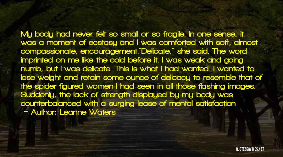 Encouragement And Strength Quotes By Leanne Waters