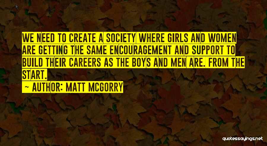 Encouragement And Support Quotes By Matt McGorry