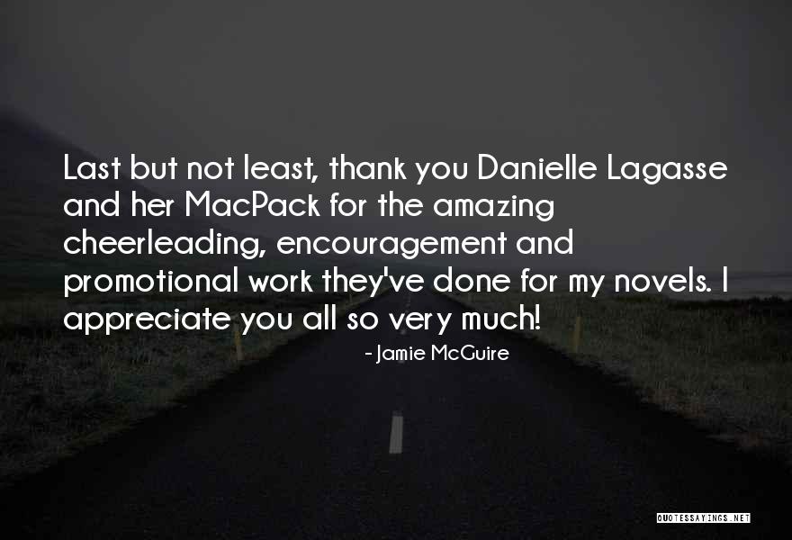 Encouragement For Work Quotes By Jamie McGuire Encouragement For Work Quotes By Jamie McGuire