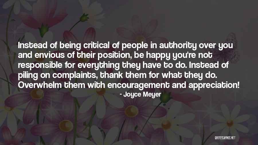 Encouragement For Work Quotes By Joyce Meyer Encouragement For Work Quotes By Joyce Meyer