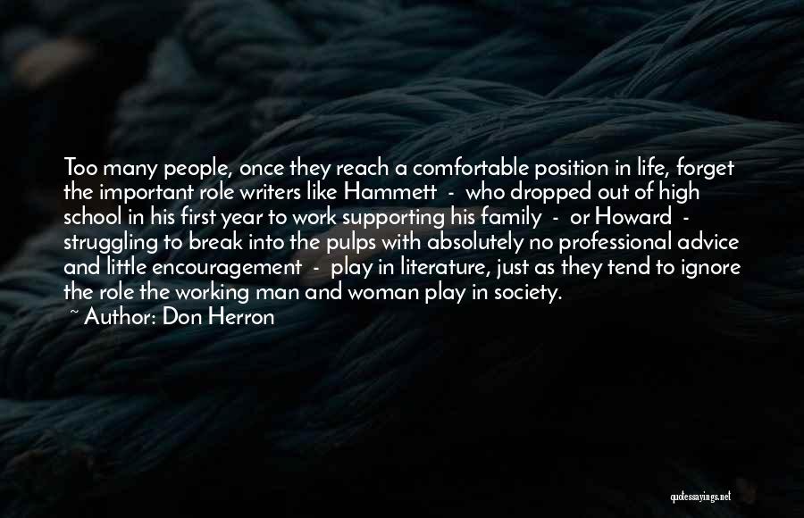 Encouragement In Life Quotes By Don Herron