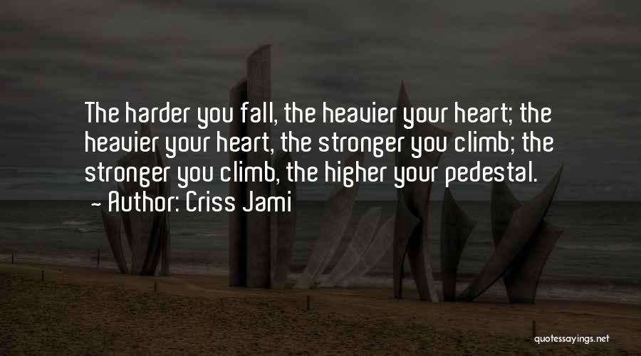 Encouragement Strength Quotes By Criss Jami