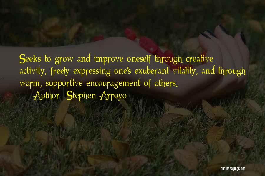 Encouragement To Others Quotes By Stephen Arroyo