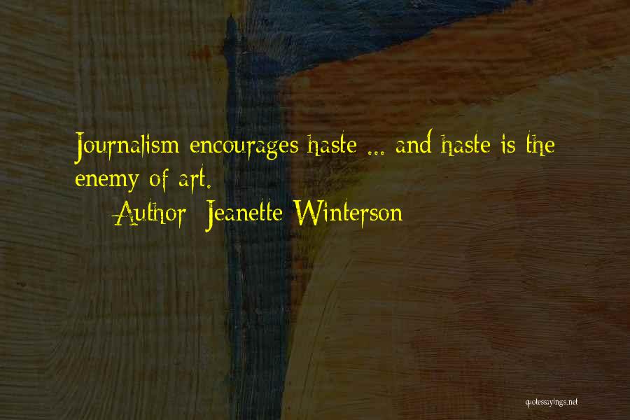 Encourages Quotes By Jeanette Winterson