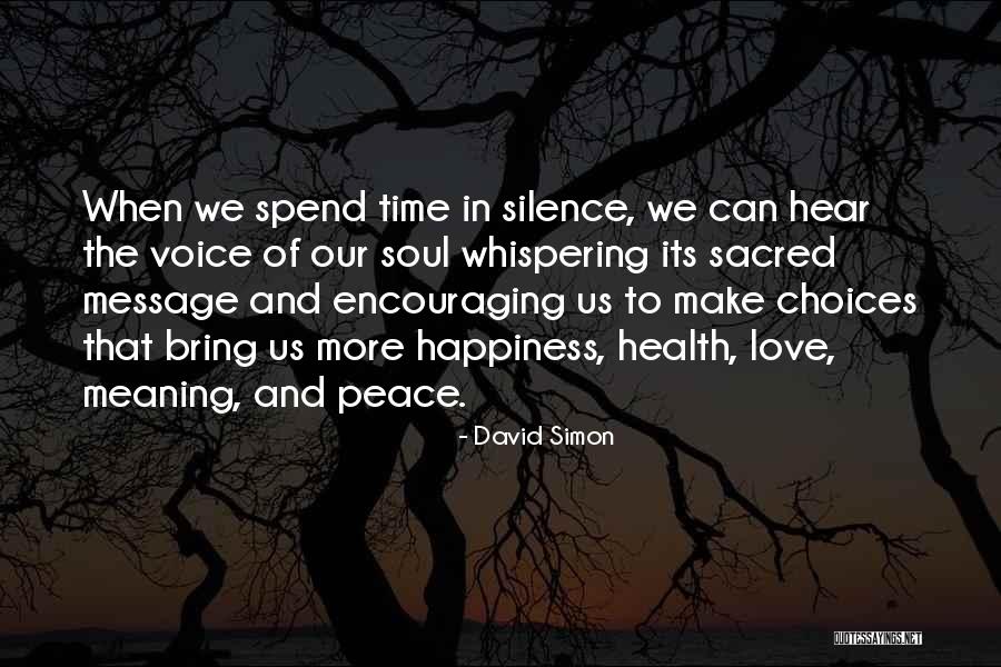 Encouraging Love Quotes By David Simon