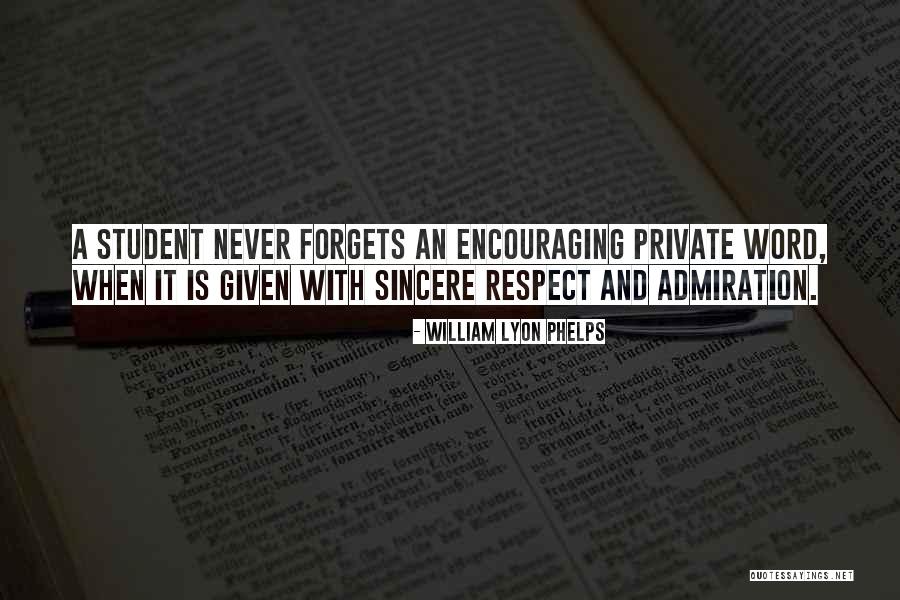 Encouraging Student Quotes By William Lyon Phelps Encouraging Student Quotes By William Lyon Phelps
