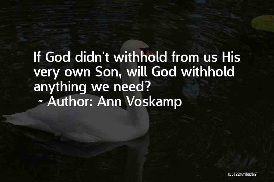 Encouraging Youth Quotes By Ann Voskamp