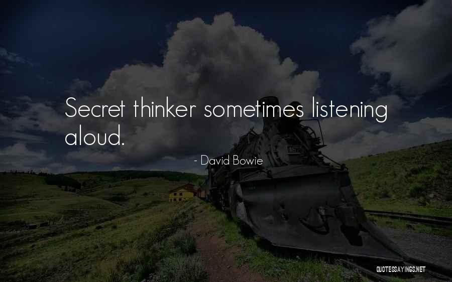 Encuentres Quotes By David Bowie