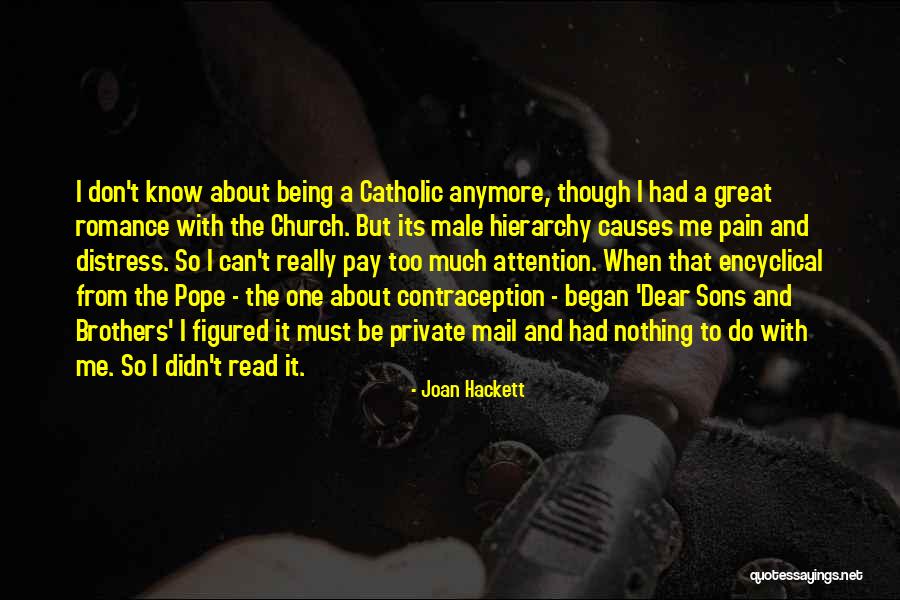 Encyclical Quotes By Joan Hackett Encyclical Quotes By Joan Hackett