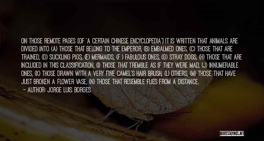 Encyclopedia Quotes By Jorge Luis Borges