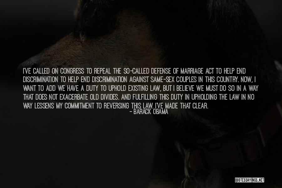 End Discrimination Quotes By Barack Obama End Discrimination Quotes By Barack Obama