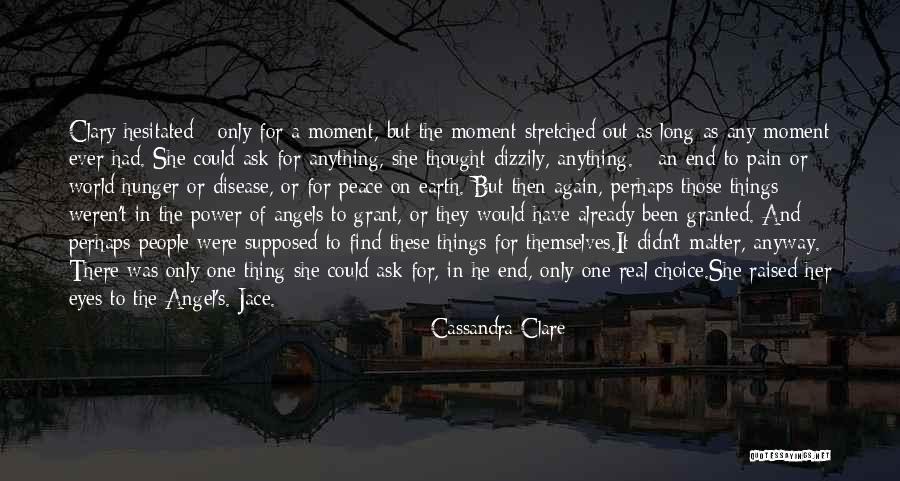 End Hunger Quotes By Cassandra Clare End Hunger Quotes By Cassandra Clare