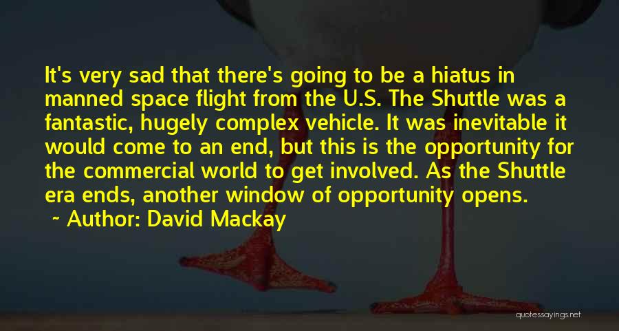 End Is Inevitable Quotes By David Mackay