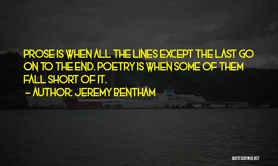 End It All Quotes By Jeremy Bentham