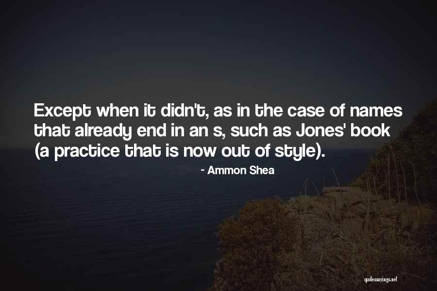 End It Now Quotes By Ammon Shea End It Now Quotes By Ammon Shea