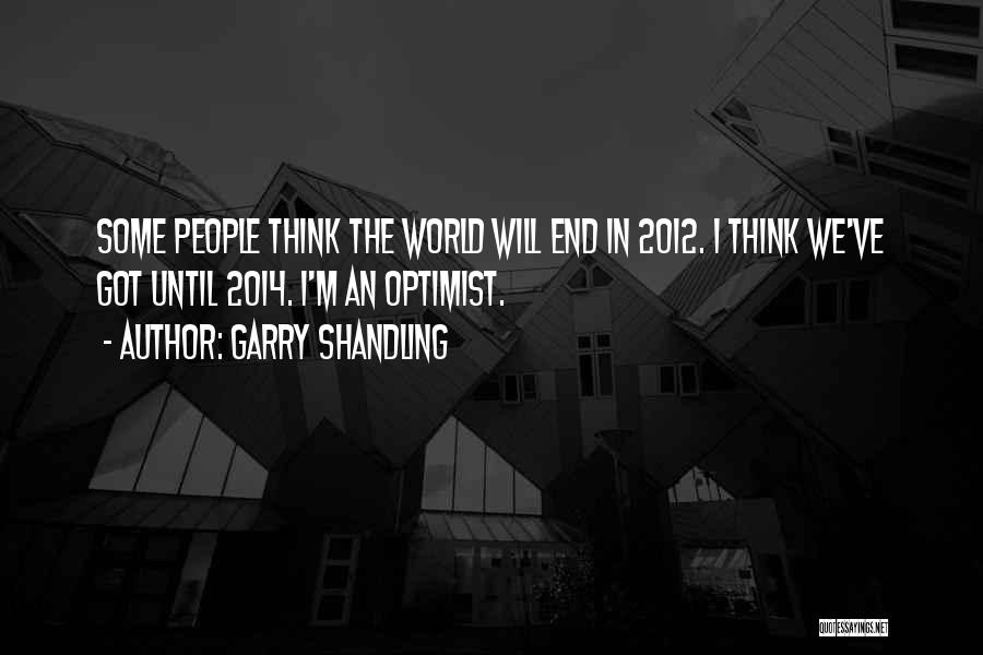 End Of 2014 Quotes By Garry Shandling