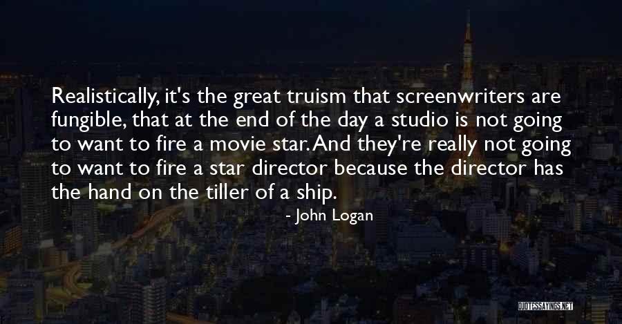 End Of A Great Day Quotes By John Logan End Of A Great Day Quotes By John Logan