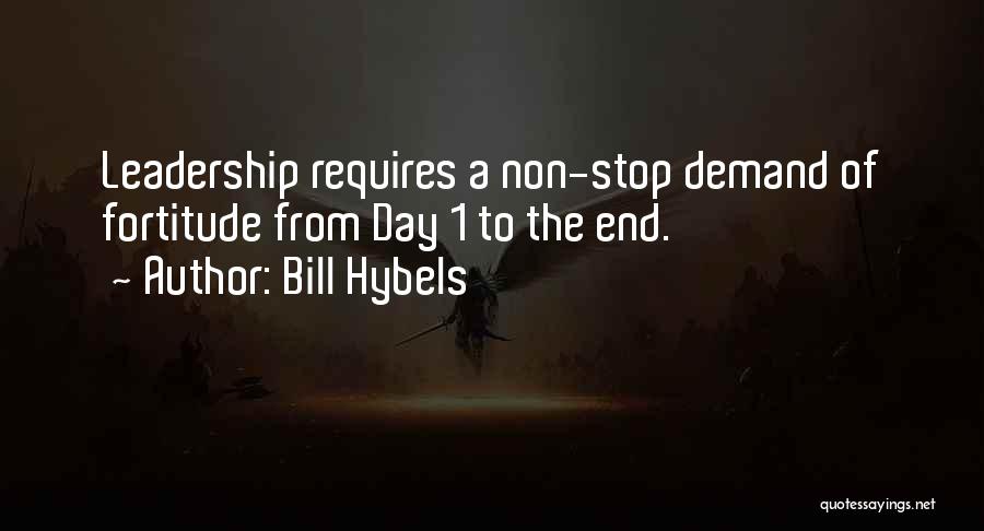 End Of Day Quotes By Bill Hybels