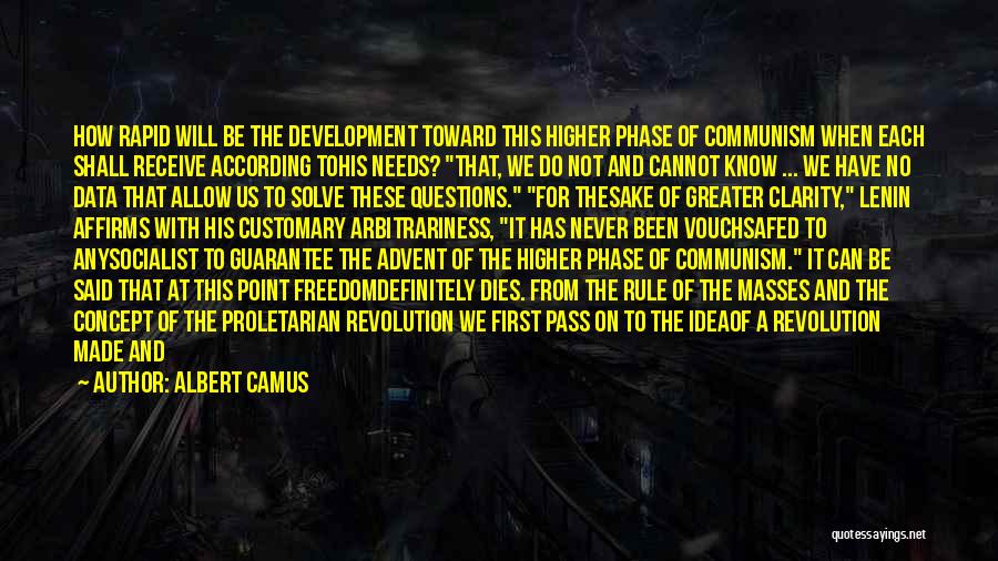 End Of Dictatorship Quotes By Albert Camus