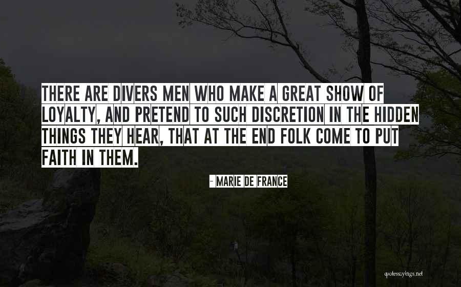 End Of Faith Quotes By Marie De France End Of Faith Quotes By Marie De France