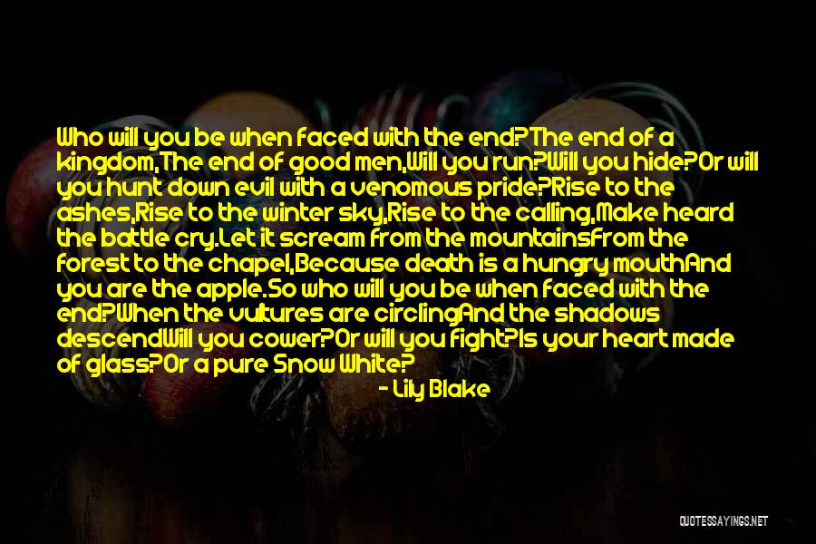 End Of It Quotes By Lily Blake