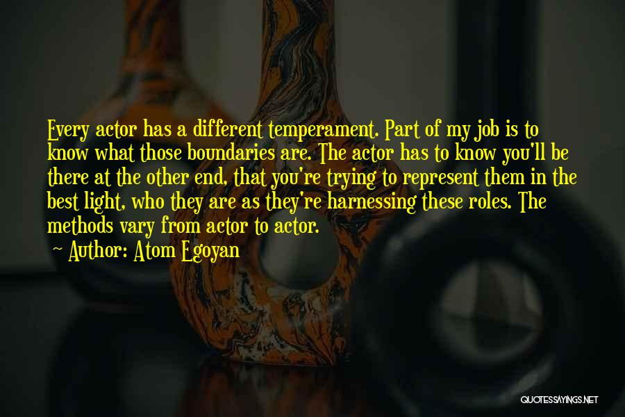 End Of Job Quotes By Atom Egoyan