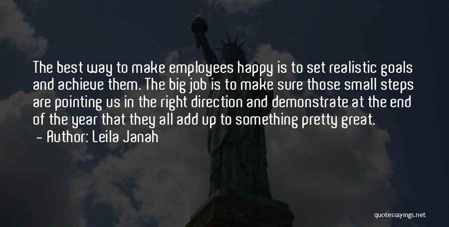 End Of Job Quotes By Leila Janah