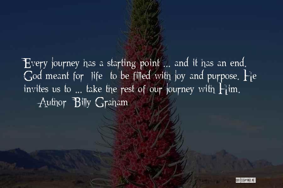 End Of Journey Quotes By Billy Graham