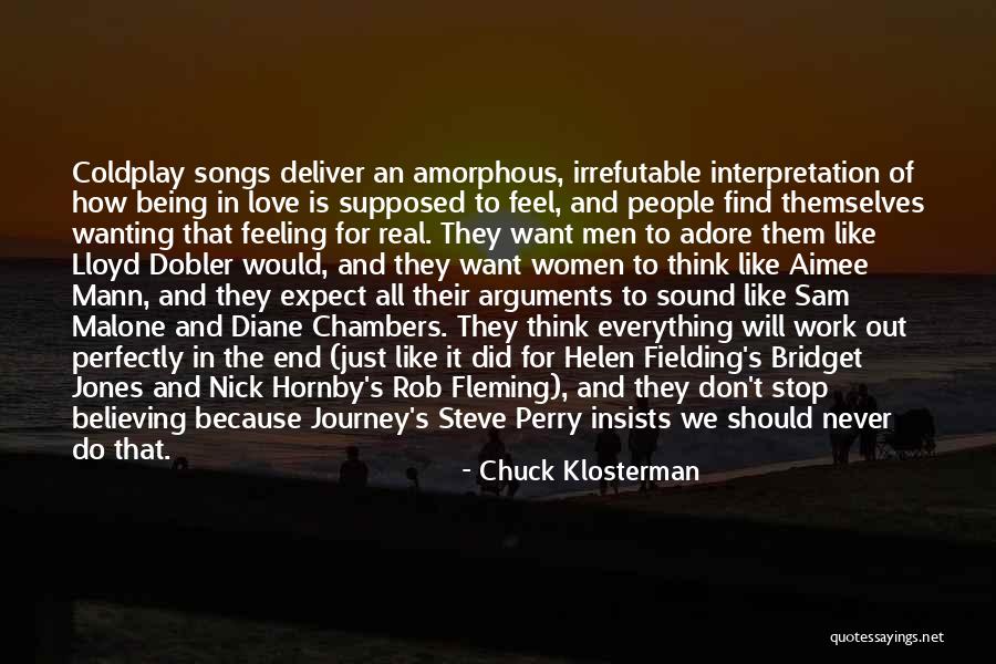 End Of Journey Quotes By Chuck Klosterman