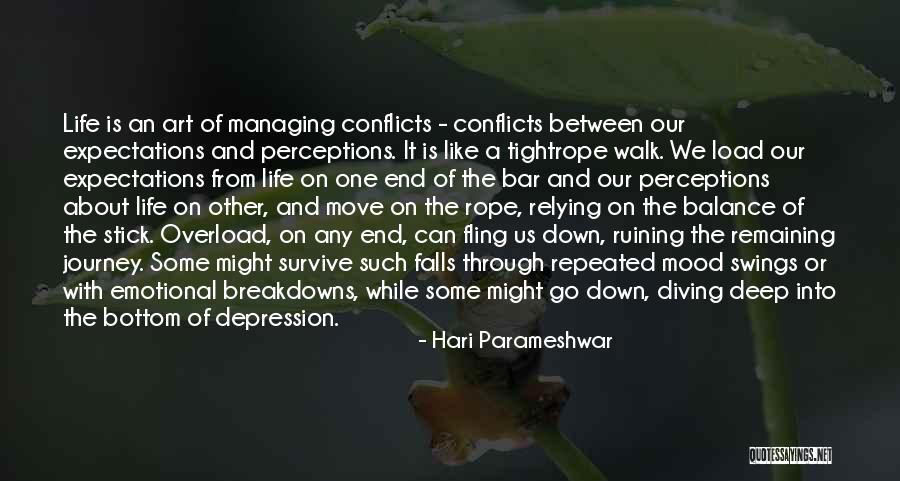 End Of Journey Quotes By Hari Parameshwar