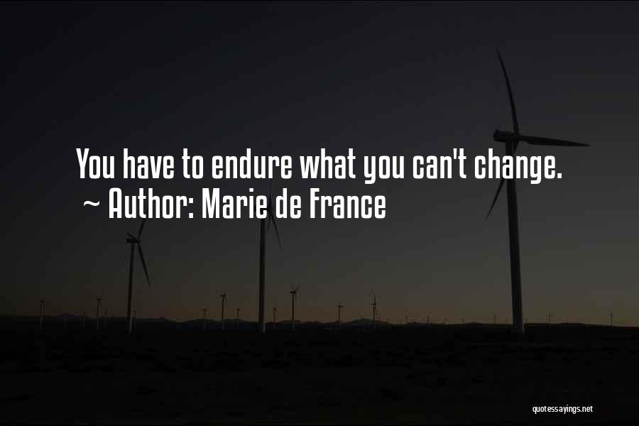 End Of Leash Quotes By Marie De France